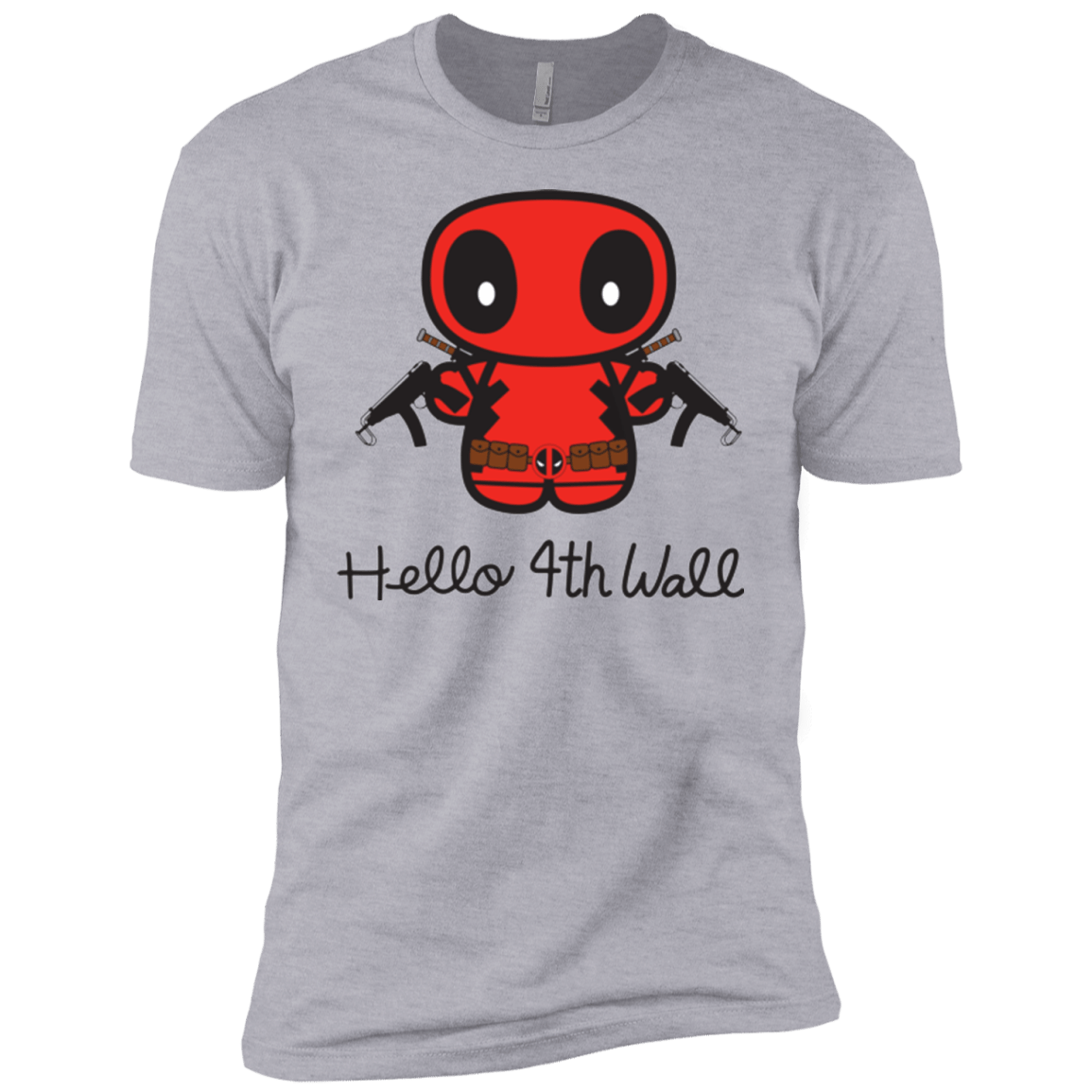 T-Shirts Heather Grey / YXS Hello 4th Wall Boys Premium T-Shirt