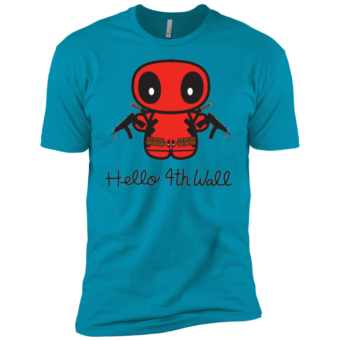 T-Shirts Turquoise / YXS Hello 4th Wall Boys Premium T-Shirt