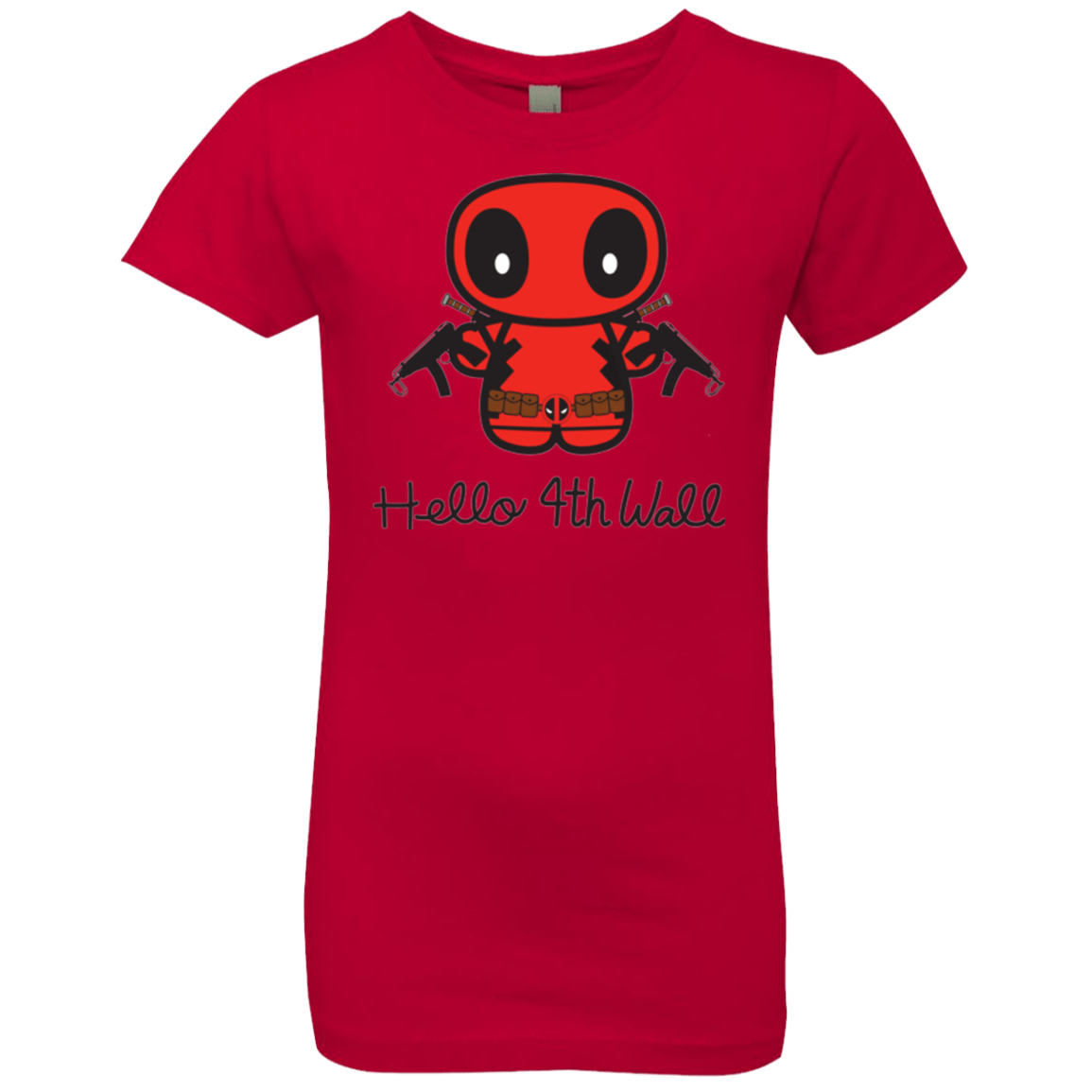 T-Shirts Red / YXS Hello 4th Wall Girls Premium T-Shirt