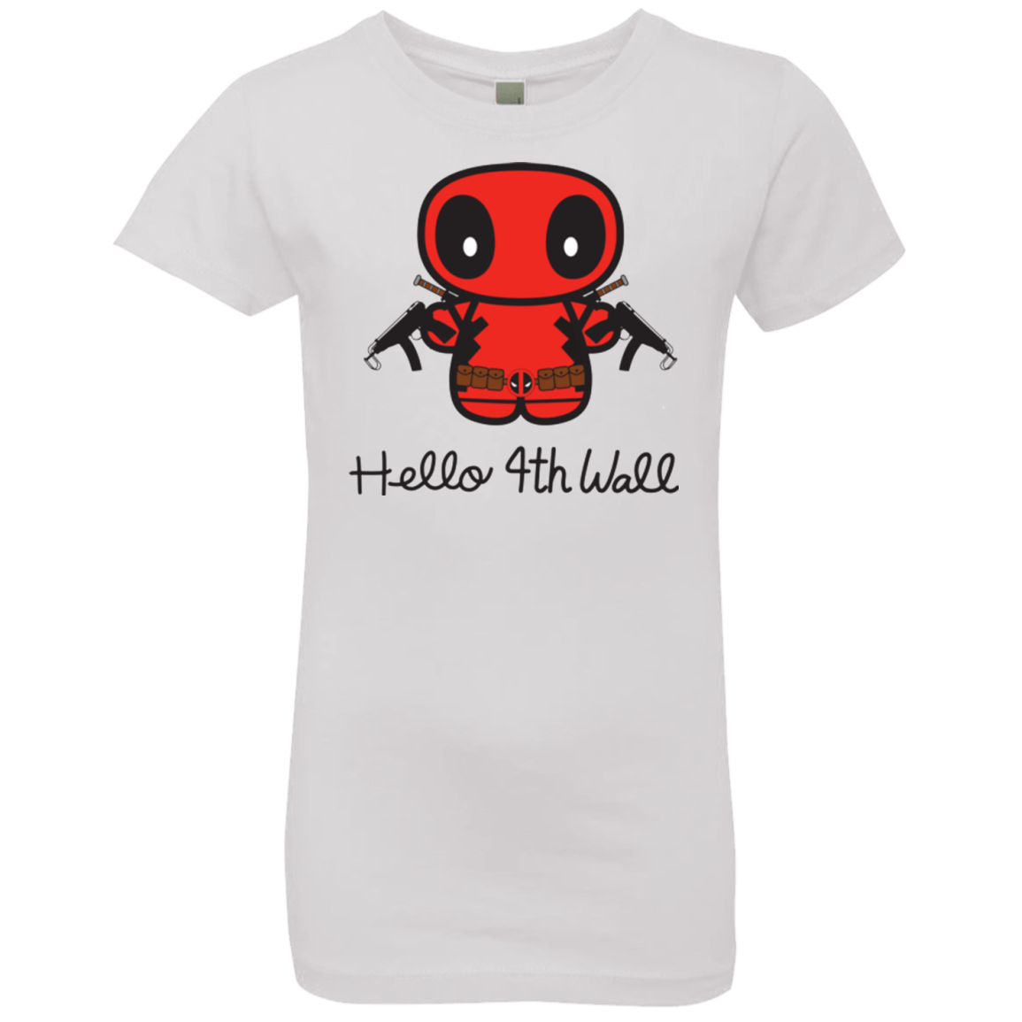 T-Shirts White / YXS Hello 4th Wall Girls Premium T-Shirt