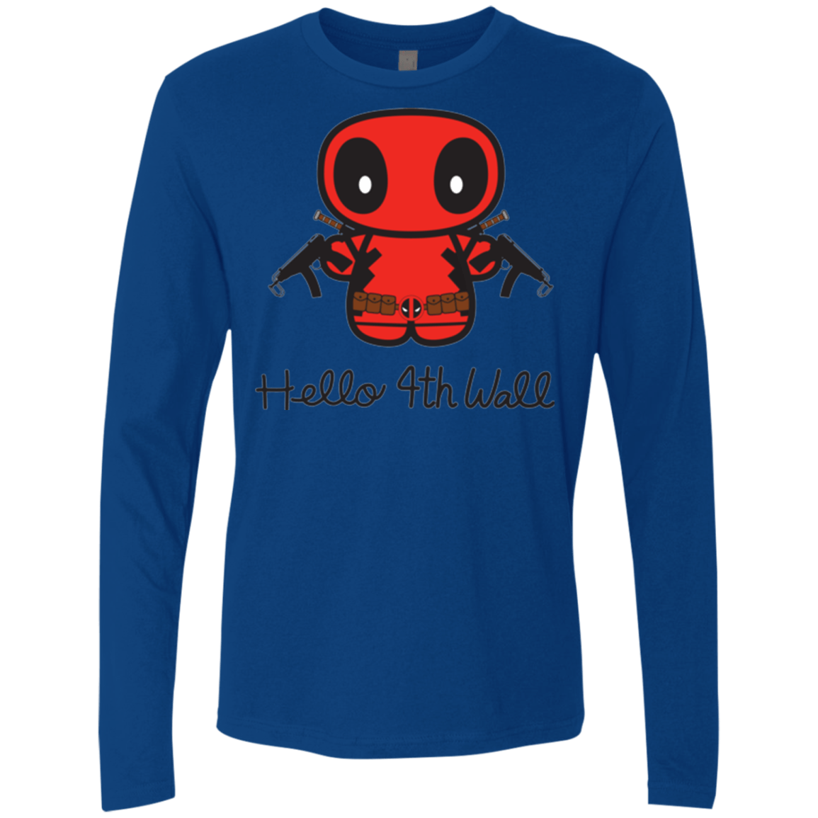 T-Shirts Royal / Small Hello 4th Wall Men's Premium Long Sleeve