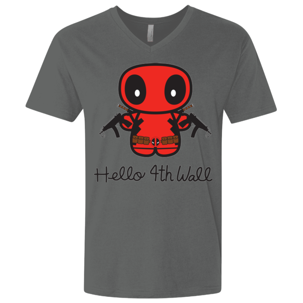 T-Shirts Heavy Metal / X-Small Hello 4th Wall Men's Premium V-Neck