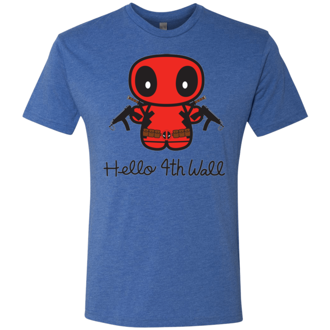 T-Shirts Vintage Royal / Small Hello 4th Wall Men's Triblend T-Shirt