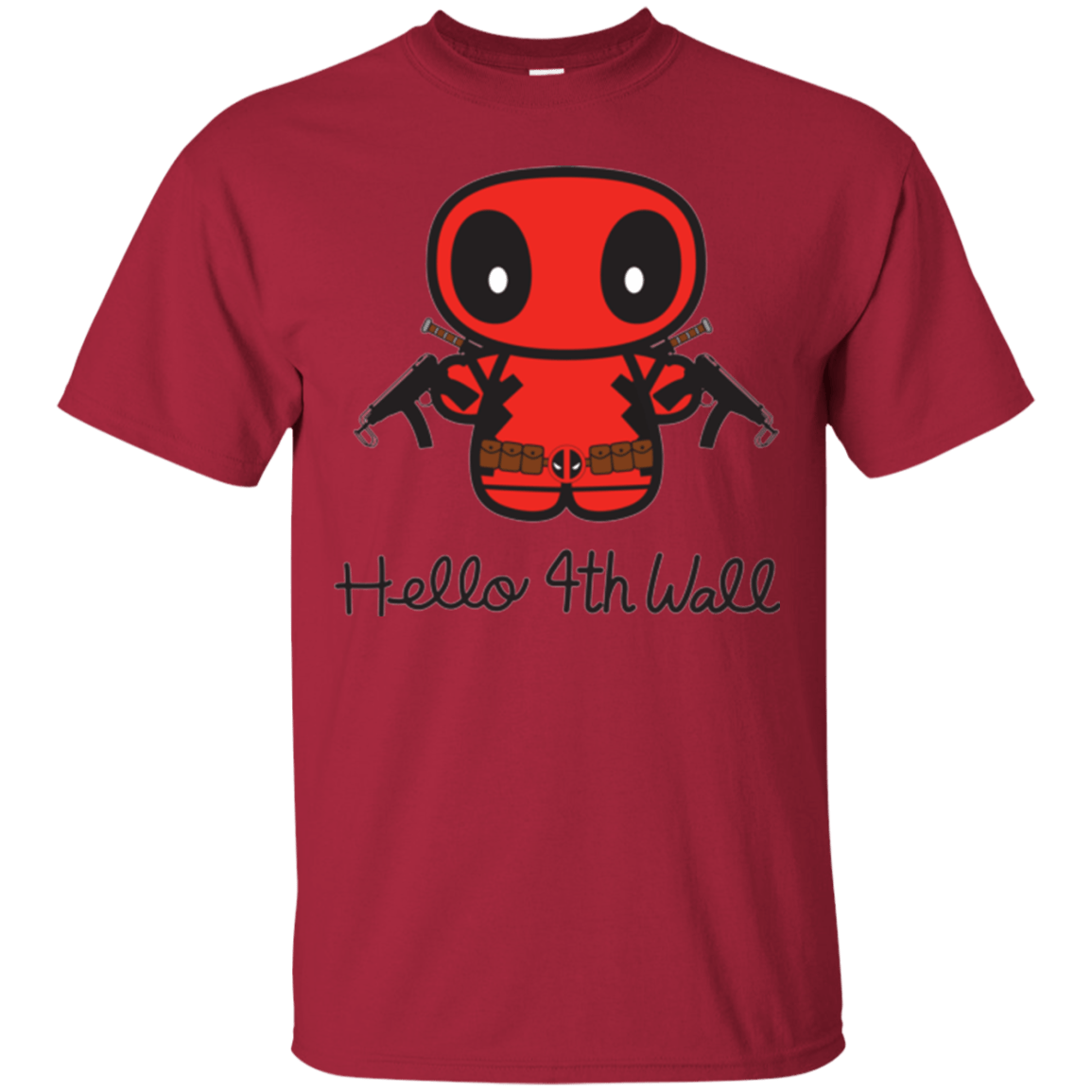 T-Shirts Cardinal / Small Hello 4th Wall T-Shirt