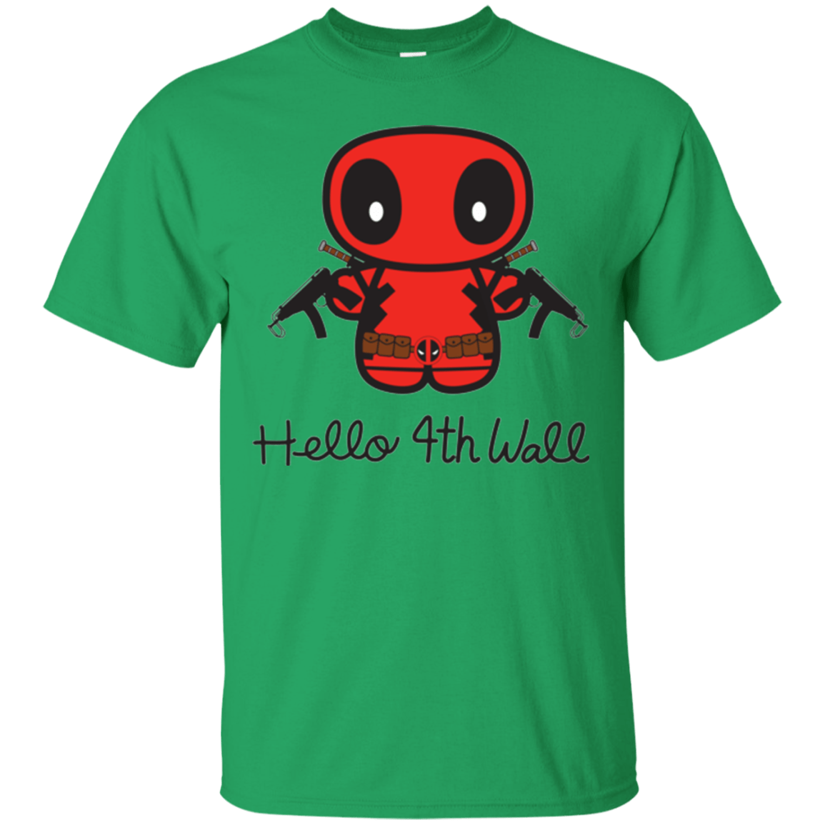 T-Shirts Irish Green / Small Hello 4th Wall T-Shirt