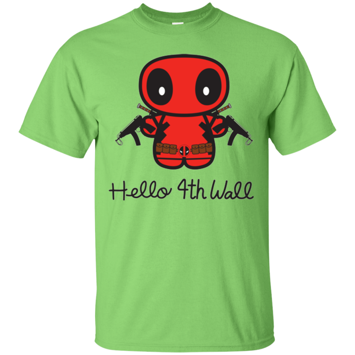 T-Shirts Lime / Small Hello 4th Wall T-Shirt