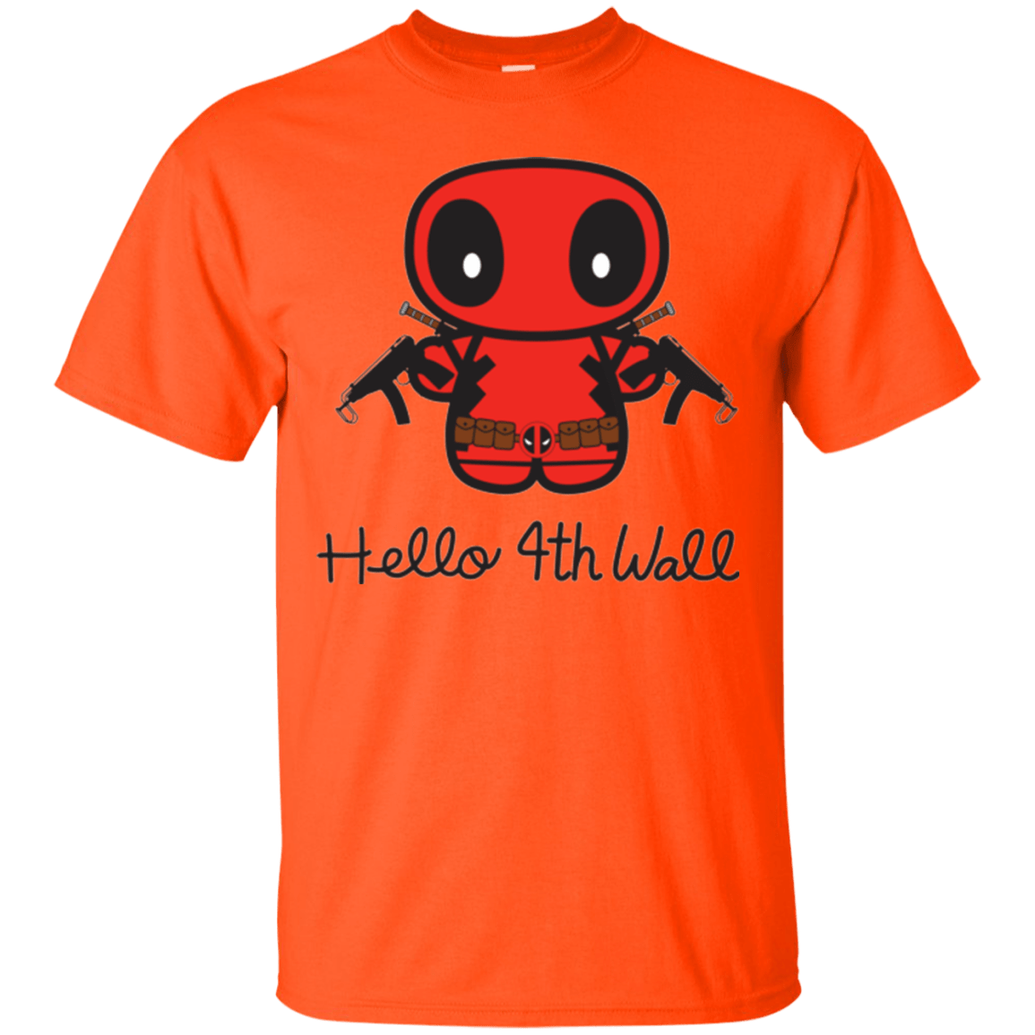 T-Shirts Orange / Small Hello 4th Wall T-Shirt