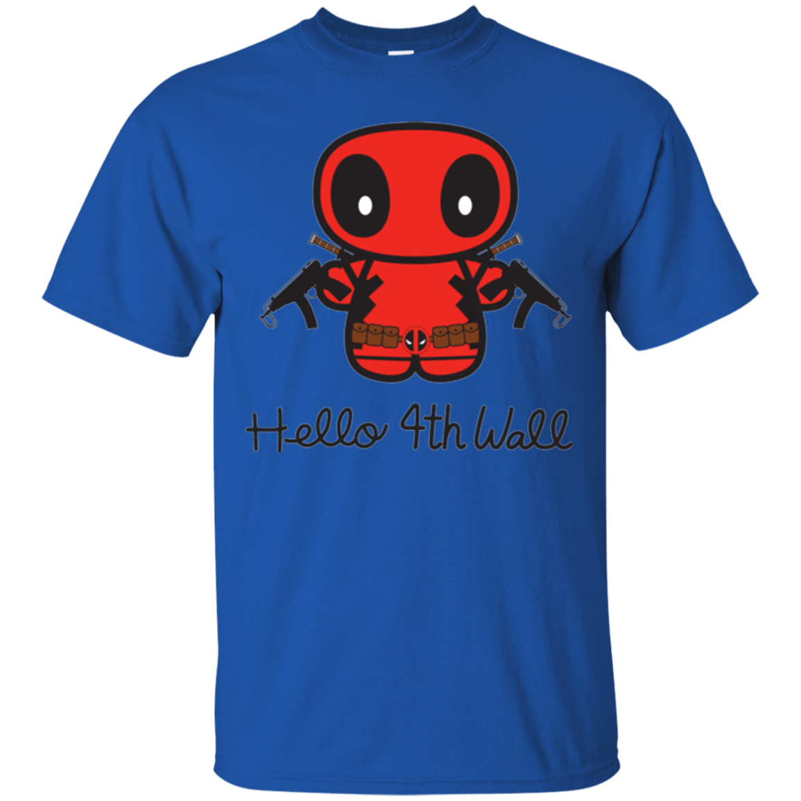 T-Shirts Royal / Small Hello 4th Wall T-Shirt