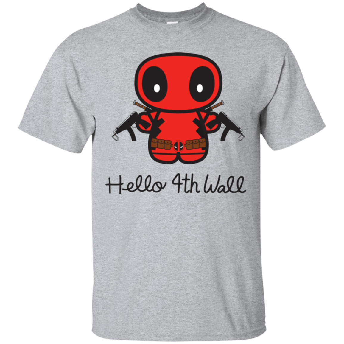 T-Shirts Sport Grey / Small Hello 4th Wall T-Shirt