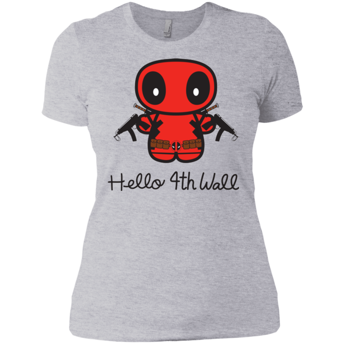 T-Shirts Heather Grey / X-Small Hello 4th Wall Women's Premium T-Shirt