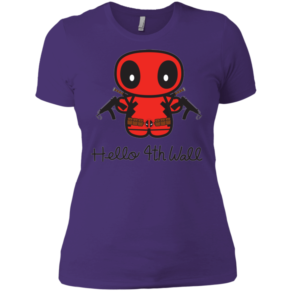 T-Shirts Purple / X-Small Hello 4th Wall Women's Premium T-Shirt