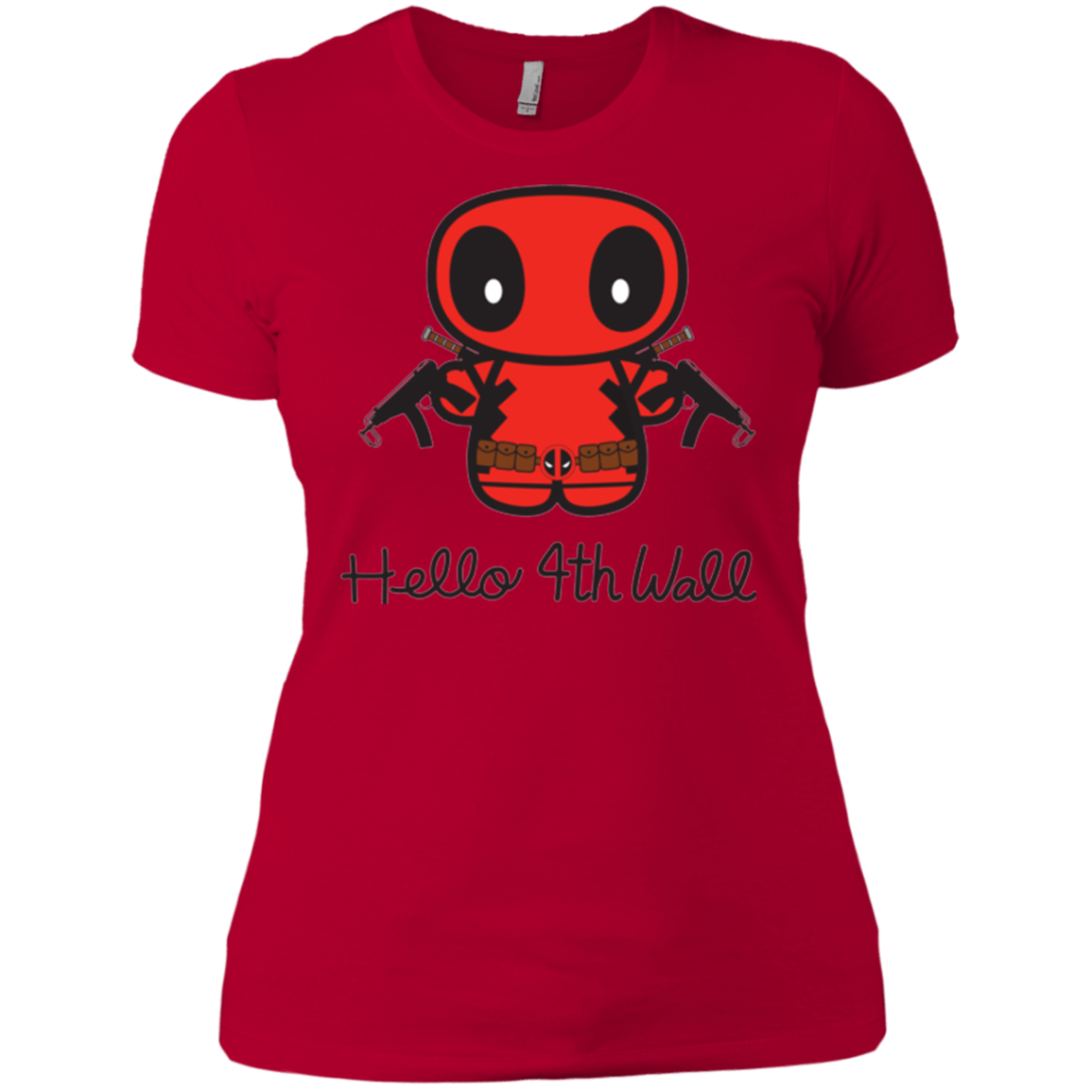 T-Shirts Red / X-Small Hello 4th Wall Women's Premium T-Shirt
