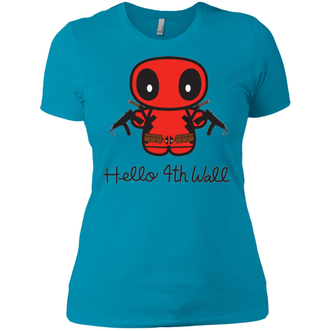T-Shirts Turquoise / X-Small Hello 4th Wall Women's Premium T-Shirt