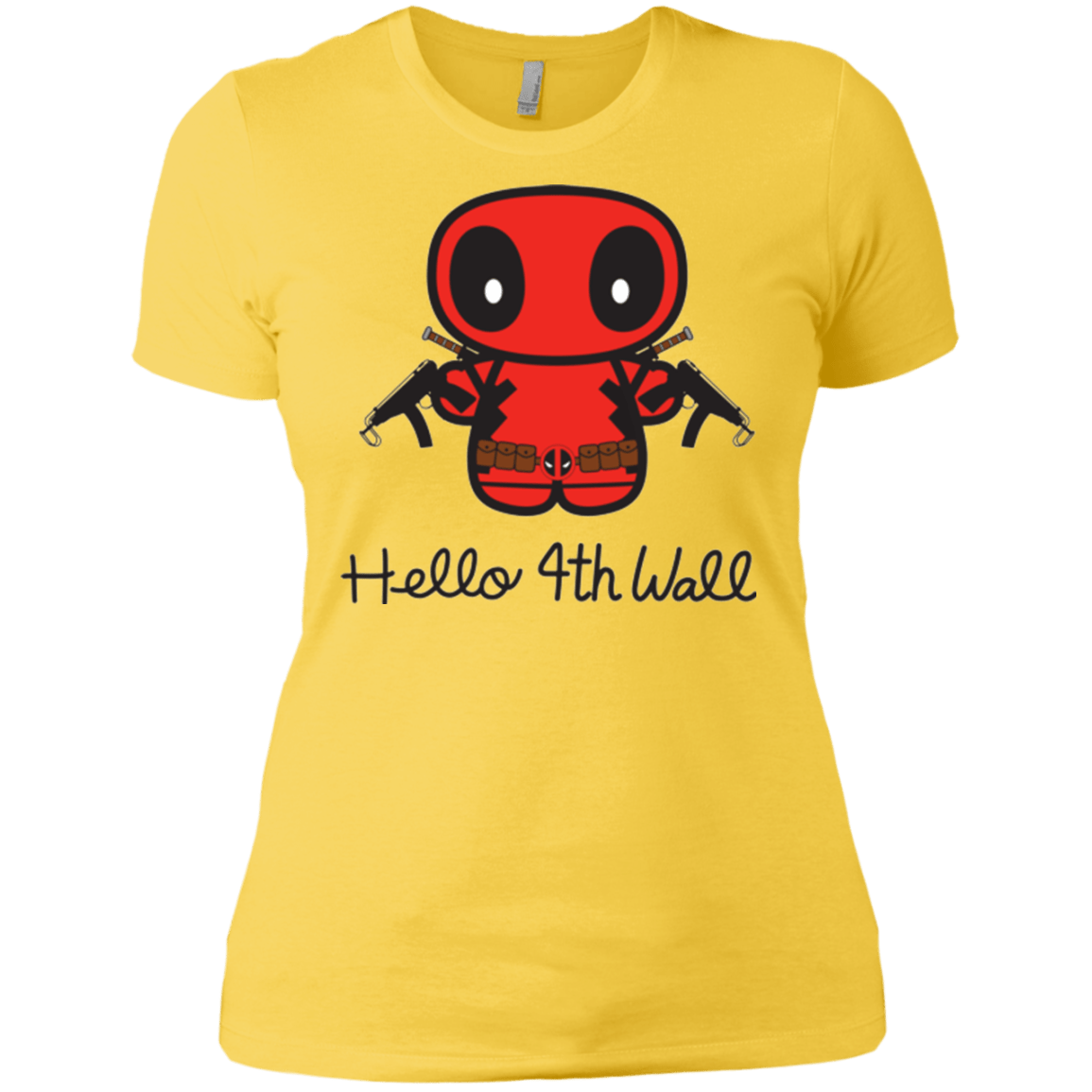 T-Shirts Vibrant Yellow / X-Small Hello 4th Wall Women's Premium T-Shirt