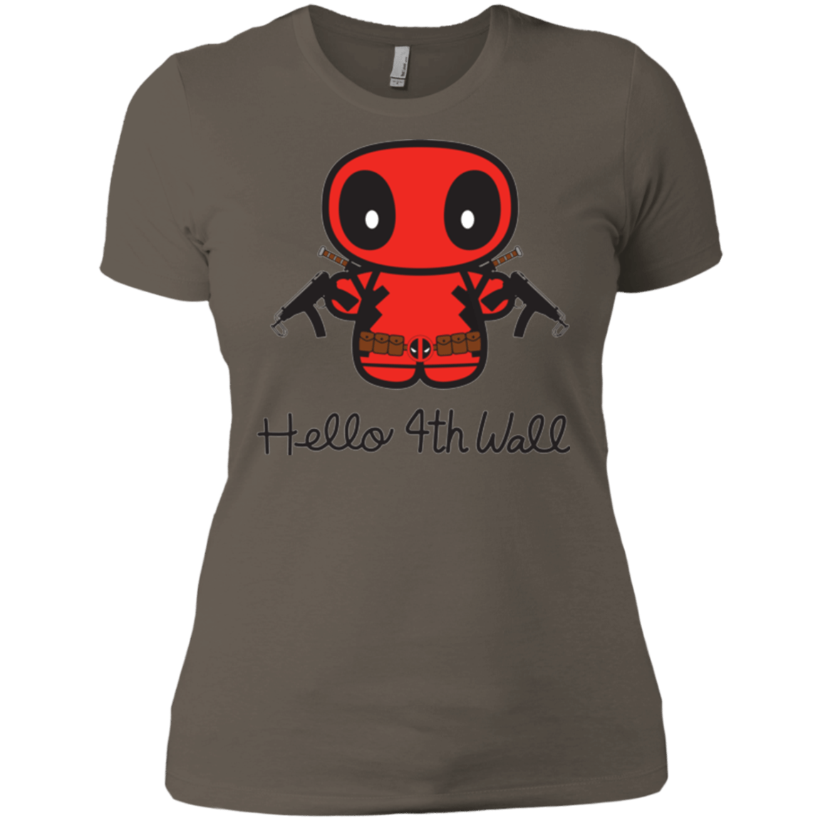 T-Shirts Warm Grey / X-Small Hello 4th Wall Women's Premium T-Shirt