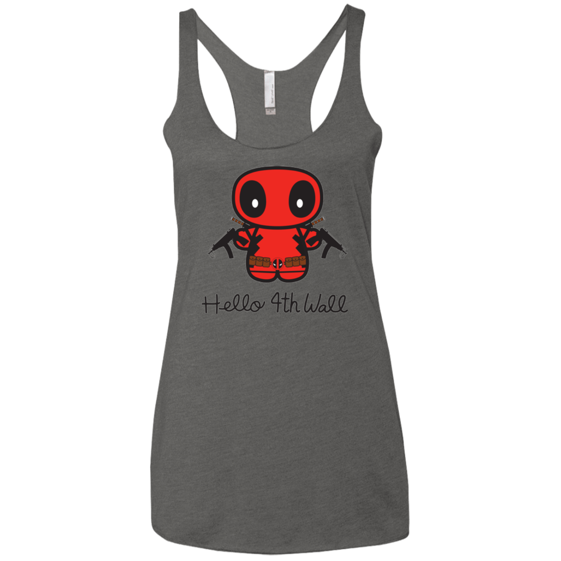 T-Shirts Premium Heather / X-Small Hello 4th Wall Women's Triblend Racerback Tank