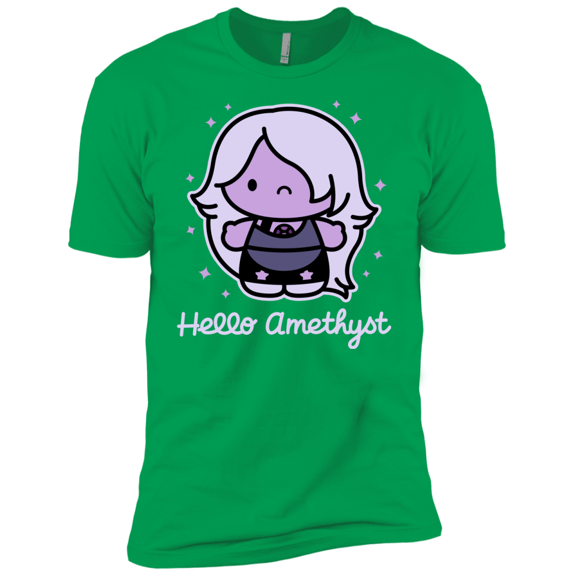 T-Shirts Kelly Green / YXS Hello Amethyst Boys Premium T-Shirt