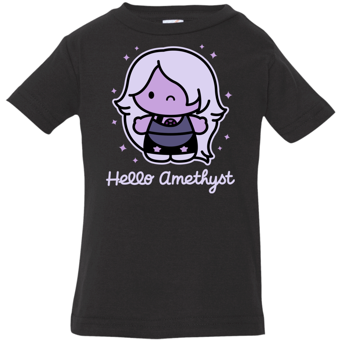T-Shirts Black / 6 Months Hello Amethyst Infant Premium T-Shirt
