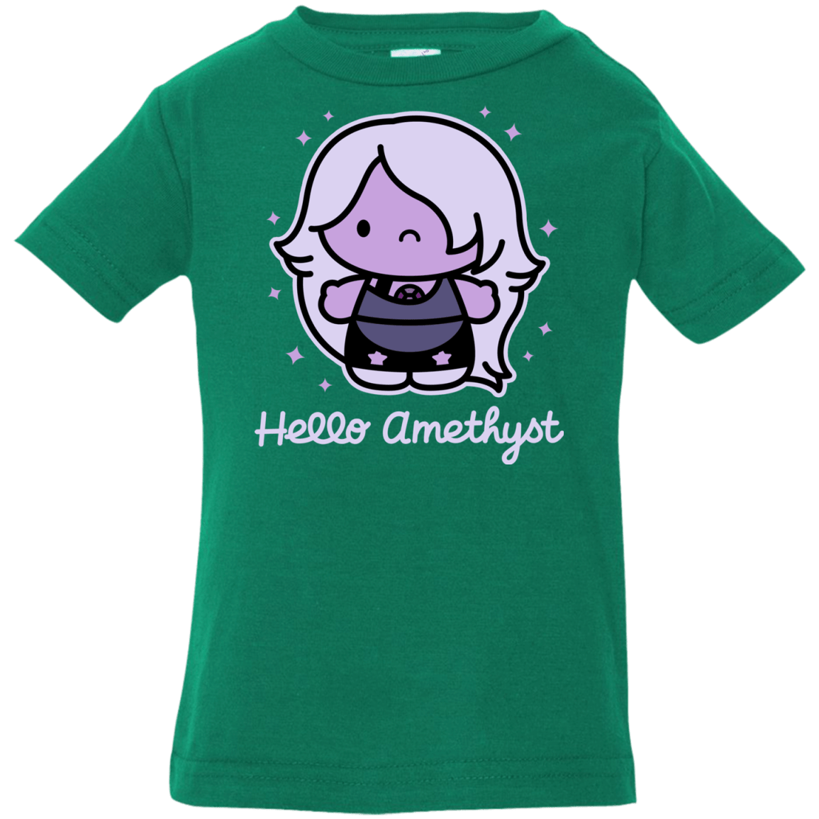 T-Shirts Kelly / 6 Months Hello Amethyst Infant Premium T-Shirt