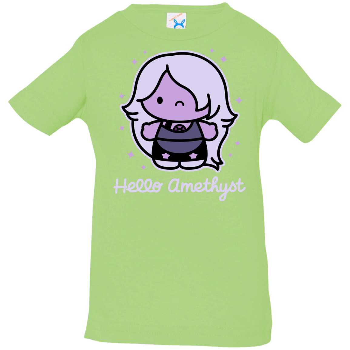 T-Shirts Key Lime / 6 Months Hello Amethyst Infant Premium T-Shirt