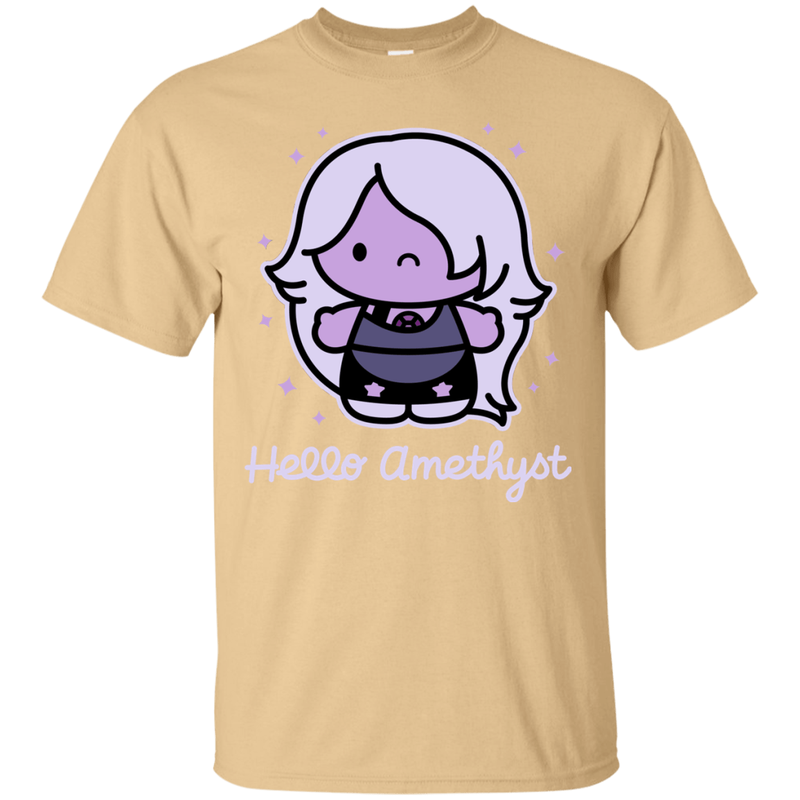 T-Shirts Vegas Gold / S Hello Amethyst T-Shirt