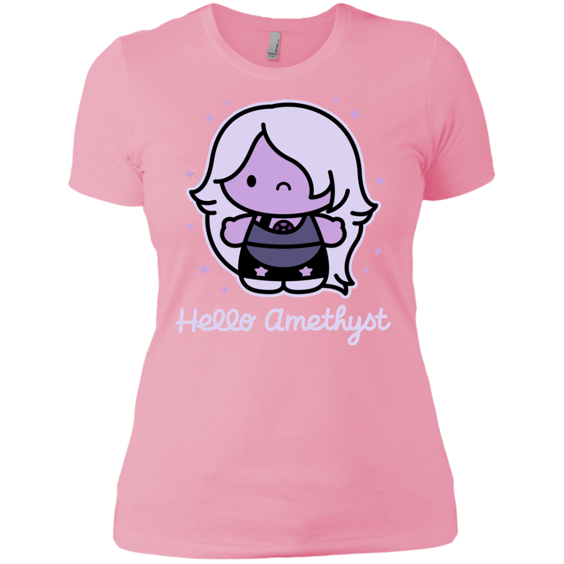 T-Shirts Light Pink / X-Small Hello Amethyst Women's Premium T-Shirt
