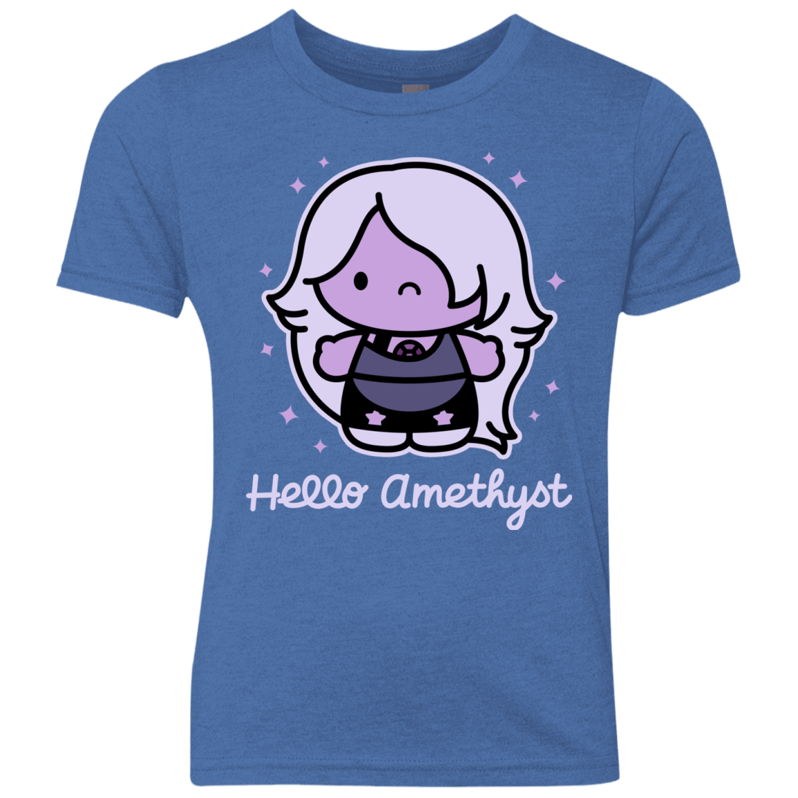 T-Shirts Vintage Royal / YXS Hello Amethyst Youth Triblend T-Shirt