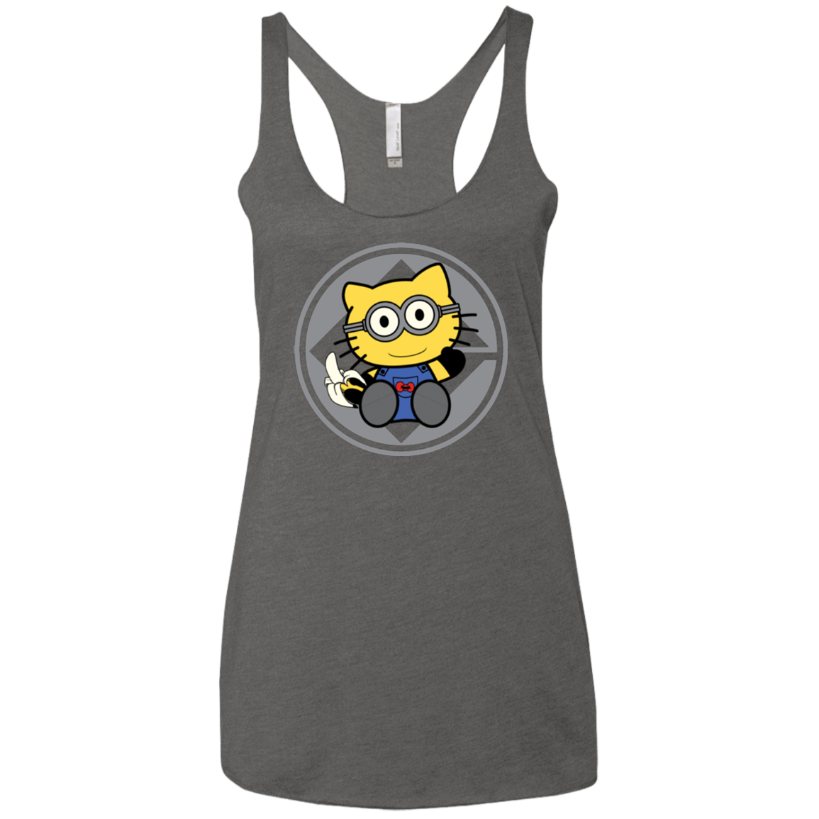 T-Shirts Premium Heather / X-Small Hello Banana Women's Triblend Racerback Tank