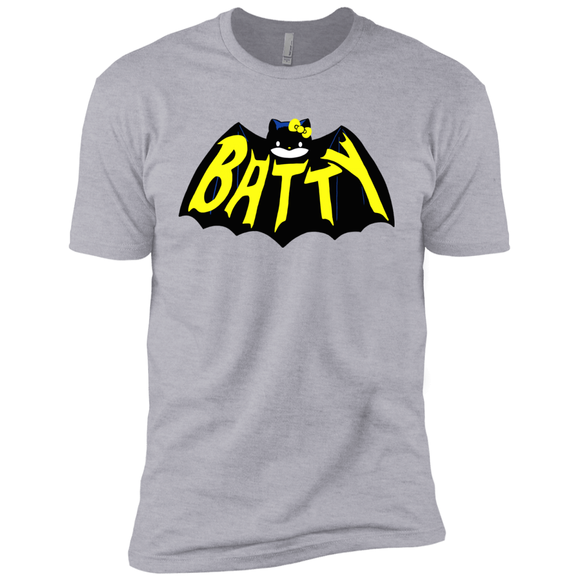 T-Shirts Heather Grey / YXS Hello Batty Boys Premium T-Shirt