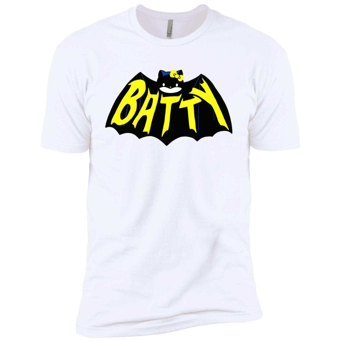 T-Shirts White / YXS Hello Batty Boys Premium T-Shirt