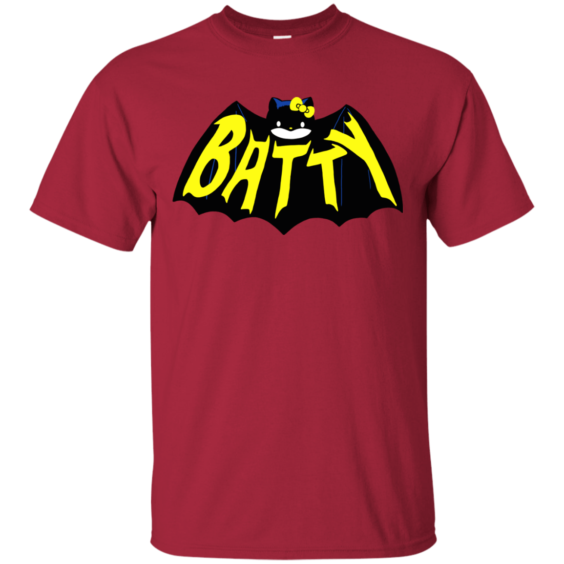T-Shirts Cardinal / S Hello Batty T-Shirt