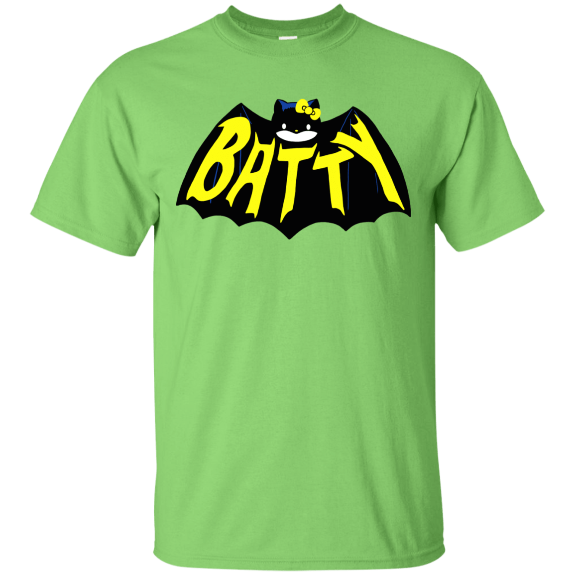 T-Shirts Lime / S Hello Batty T-Shirt