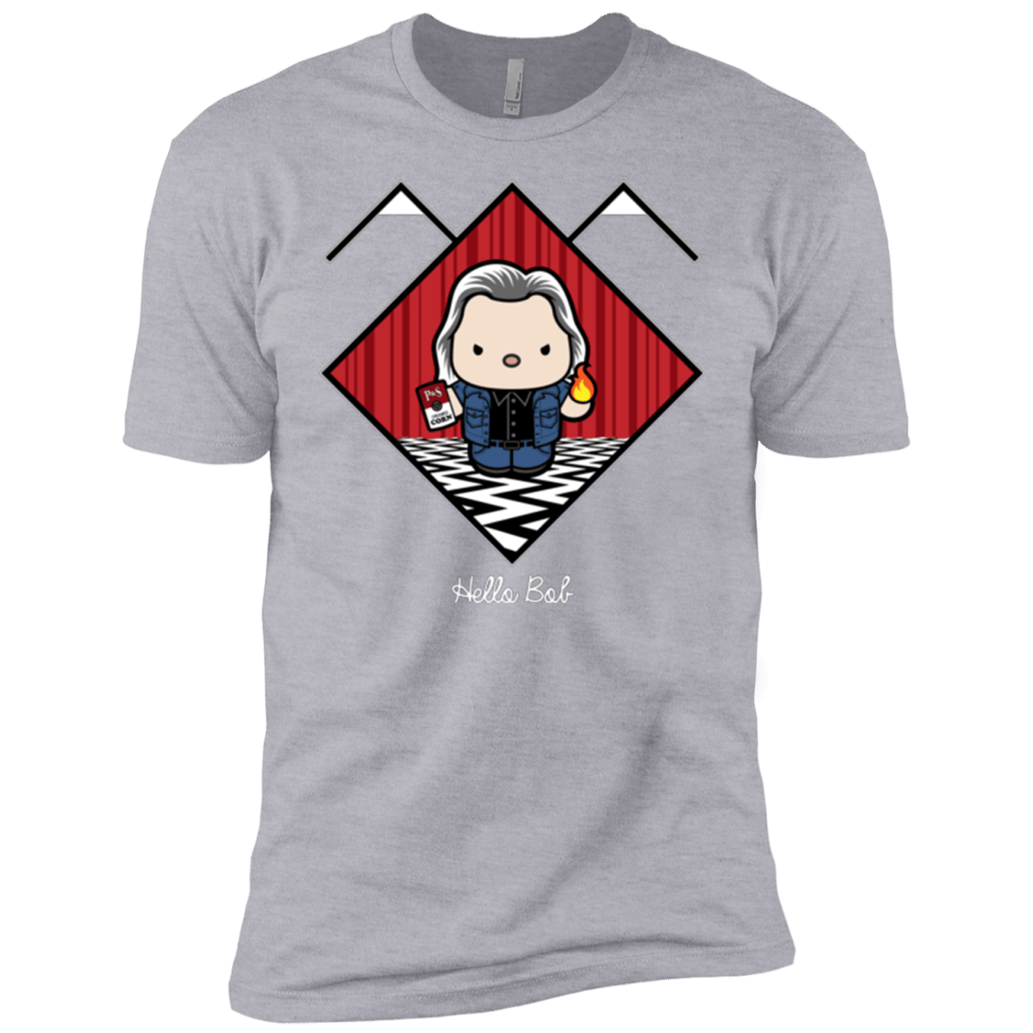 T-Shirts Heather Grey / YXS Hello Bob Boys Premium T-Shirt