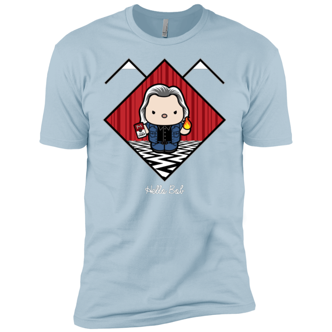 T-Shirts Light Blue / YXS Hello Bob Boys Premium T-Shirt