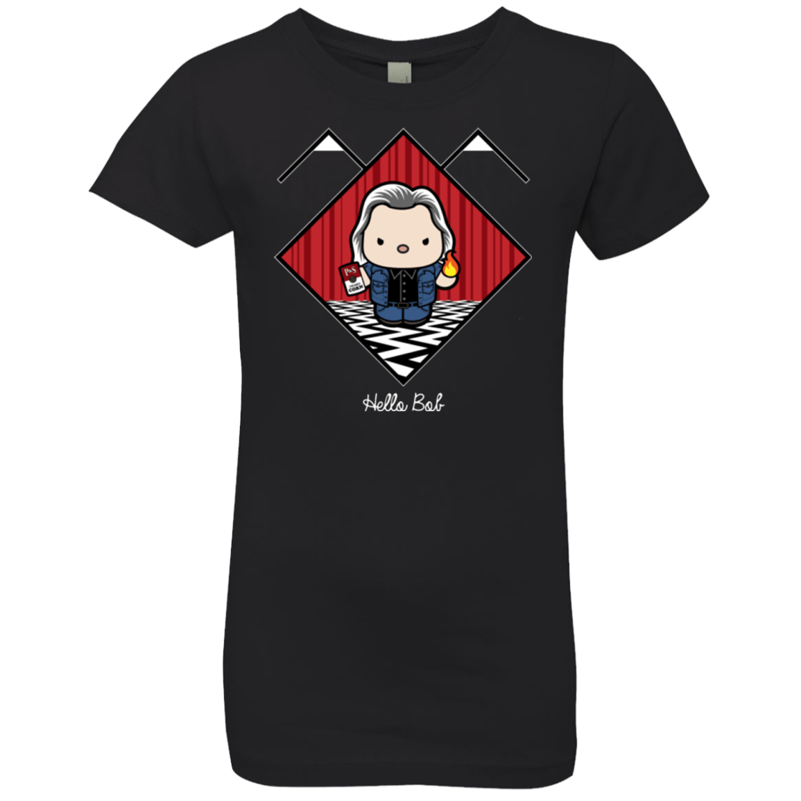 T-Shirts Black / YXS Hello Bob Girls Premium T-Shirt