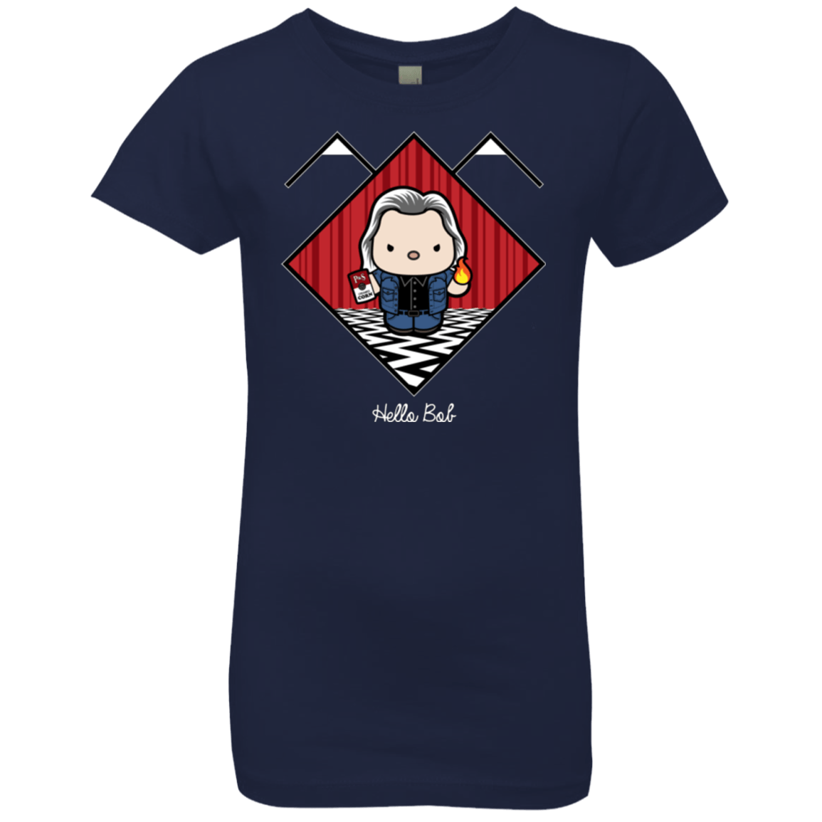 T-Shirts Midnight Navy / YXS Hello Bob Girls Premium T-Shirt