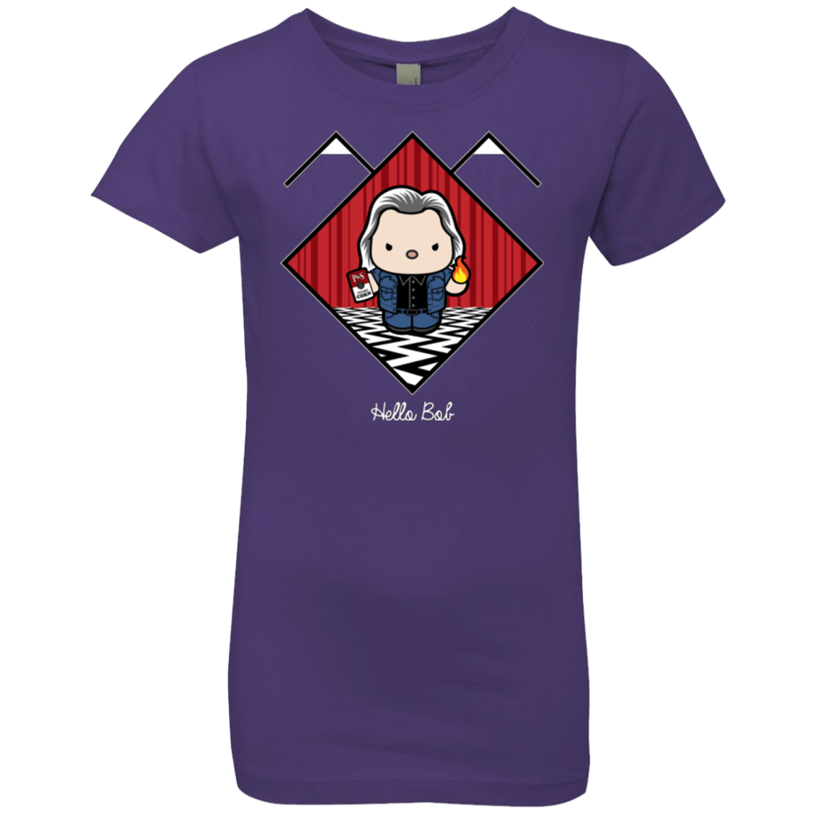 T-Shirts Purple Rush / YXS Hello Bob Girls Premium T-Shirt