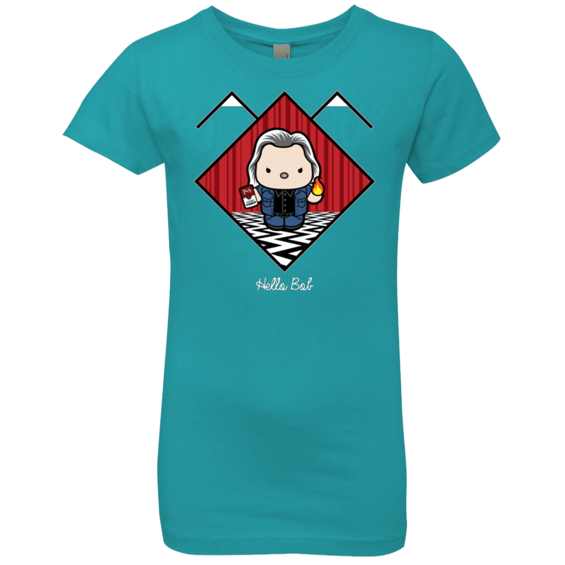 T-Shirts Tahiti Blue / YXS Hello Bob Girls Premium T-Shirt