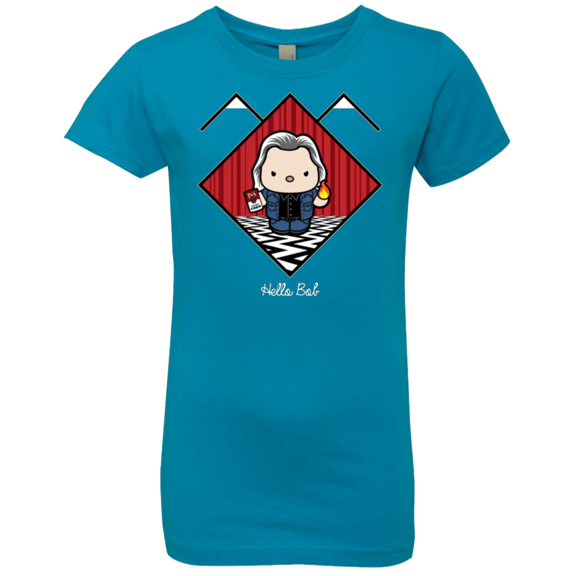T-Shirts Turquoise / YXS Hello Bob Girls Premium T-Shirt