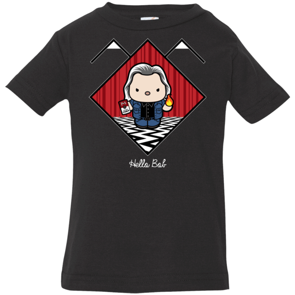 T-Shirts Black / 6 Months Hello Bob Infant Premium T-Shirt