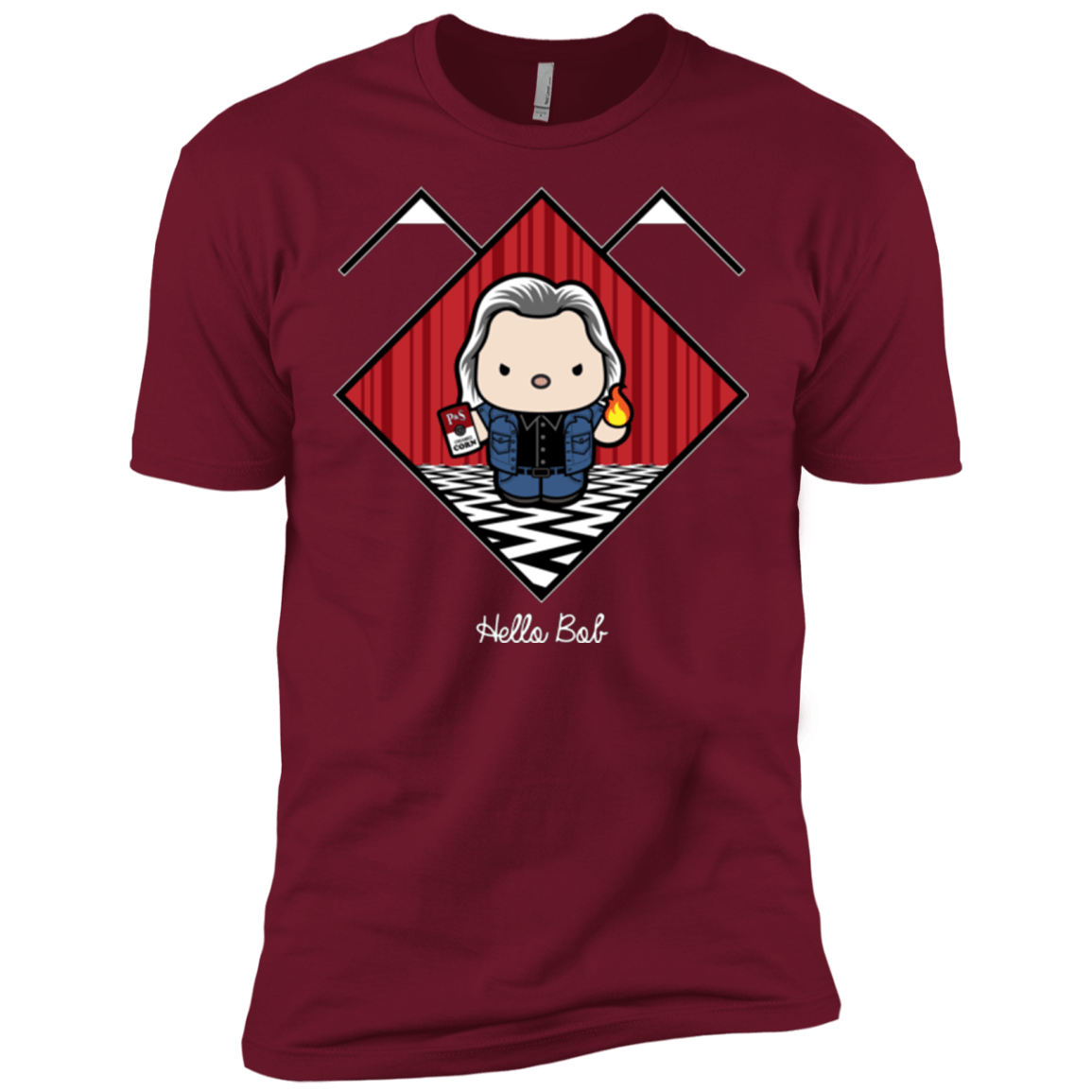 T-Shirts Cardinal / X-Small Hello Bob Men's Premium T-Shirt
