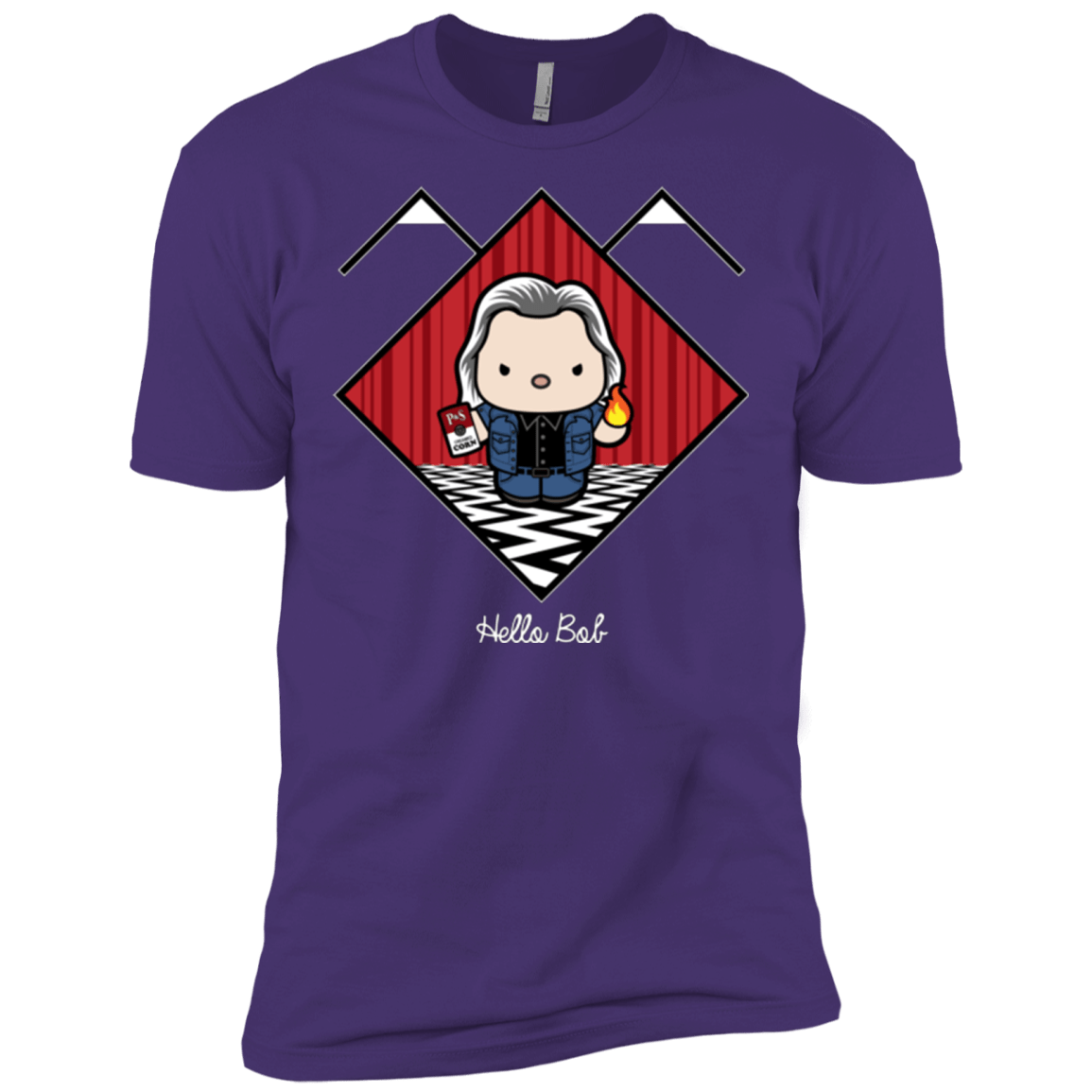 T-Shirts Purple / X-Small Hello Bob Men's Premium T-Shirt