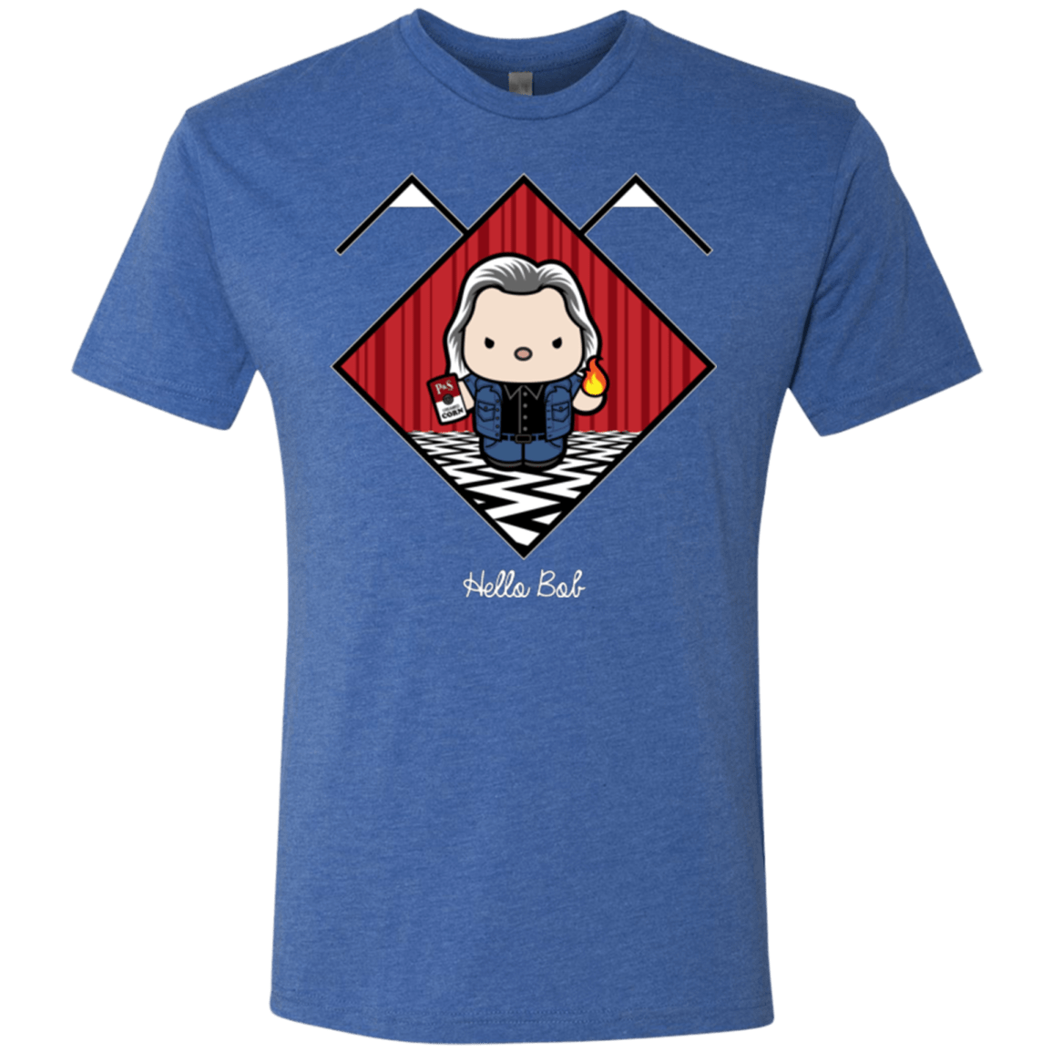 T-Shirts Vintage Royal / Small Hello Bob Men's Triblend T-Shirt