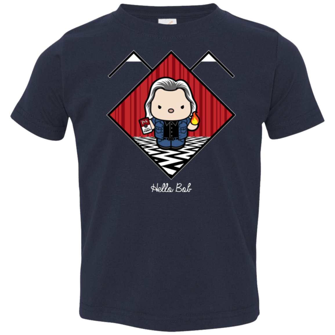 T-Shirts Navy / 2T Hello Bob Toddler Premium T-Shirt