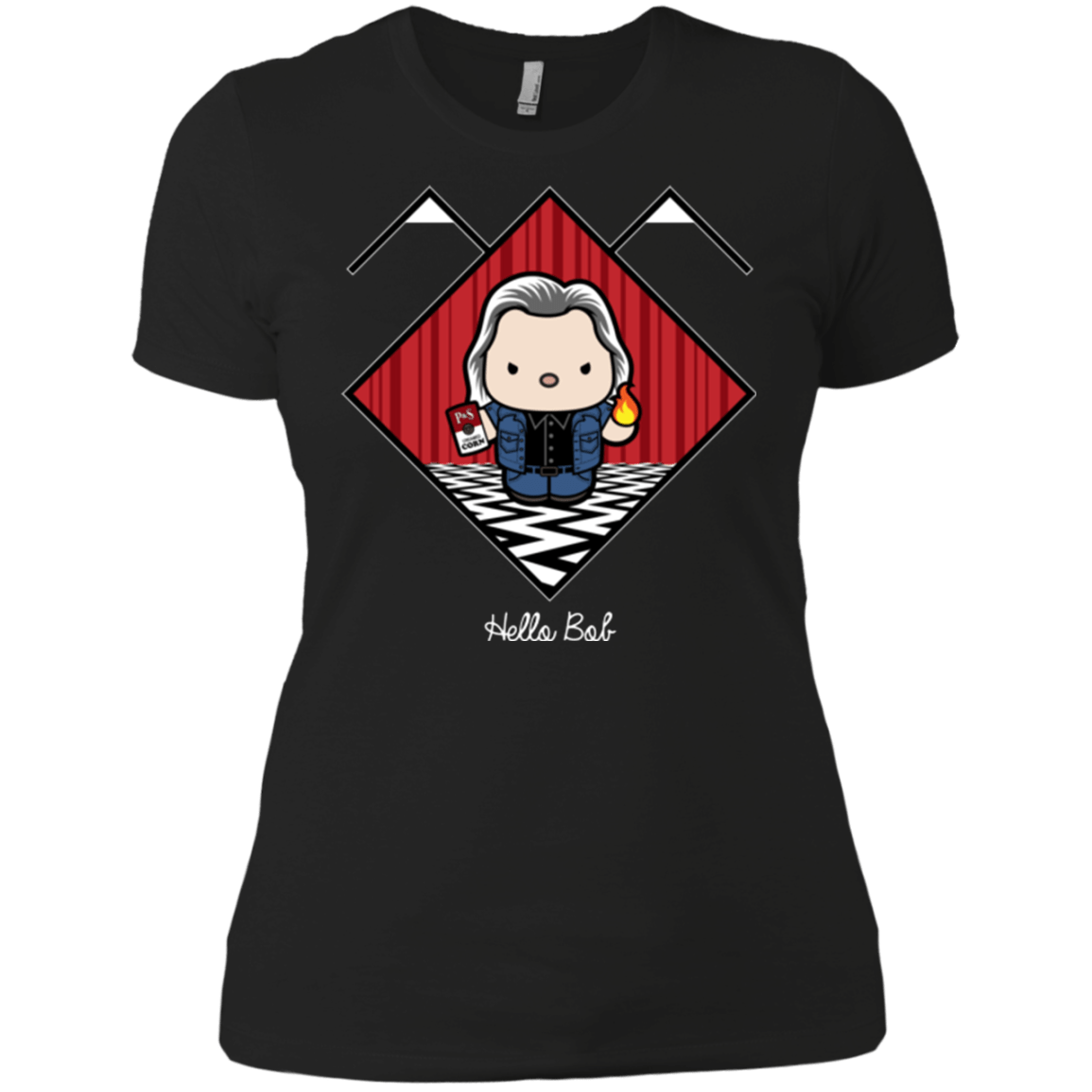 T-Shirts Black / X-Small Hello Bob Women's Premium T-Shirt