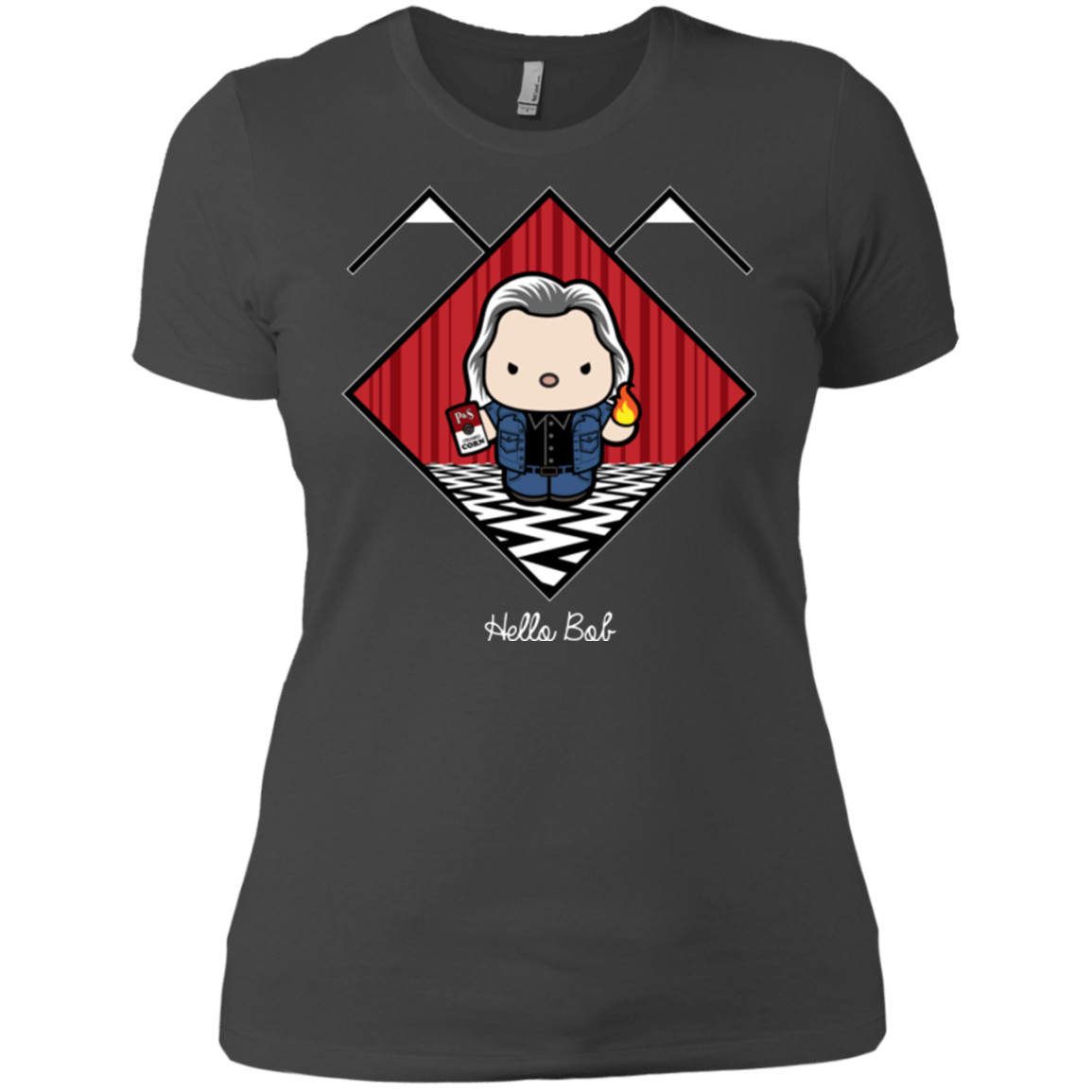 T-Shirts Heavy Metal / X-Small Hello Bob Women's Premium T-Shirt