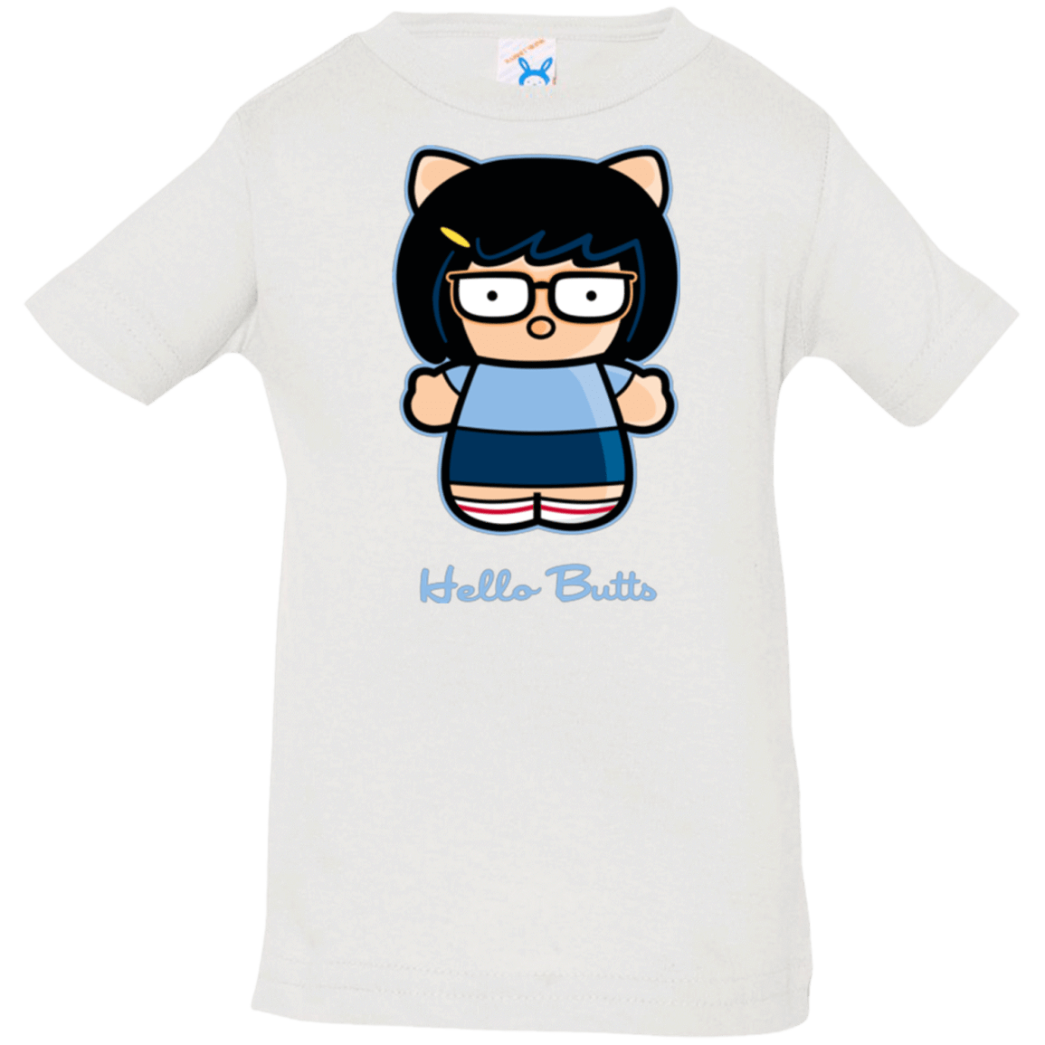 T-Shirts White / 6 Months Hello Butts Infant Premium T-Shirt