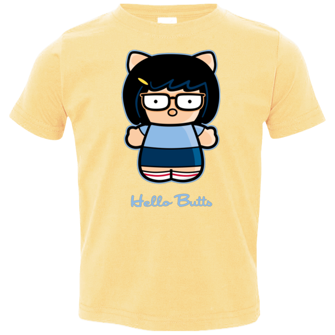 T-Shirts Butter / 2T Hello Butts Toddler Premium T-Shirt