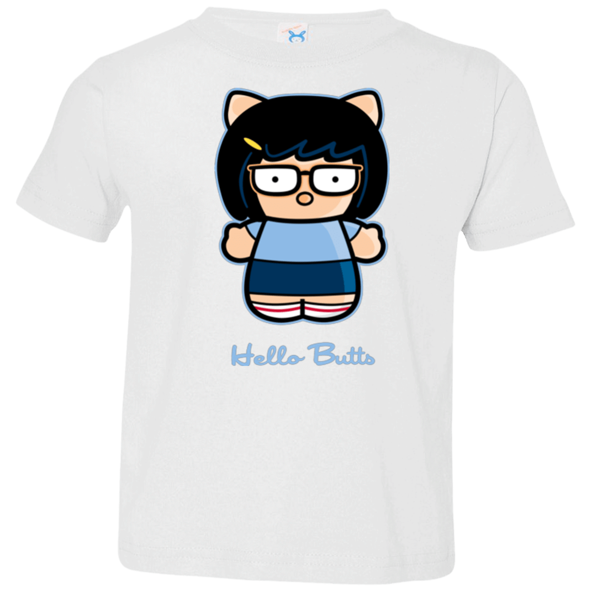 T-Shirts White / 2T Hello Butts Toddler Premium T-Shirt