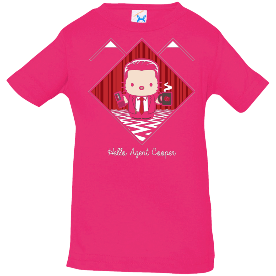T-Shirts Hot Pink / 6 Months Hello Cooper Infant Premium T-Shirt